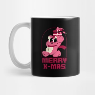 MERRY X-MAS CHRISTMAS PINK BEAR  YOUTH KIDS T-SHIRT,YOUTH CHRISTMAS T-SHIRT, YOUTH CHRISTMAS PAJAMA SHIRT, YOUTH CHRISTMAS PARTY SHIRT, FUNNY YOUTH CHRISTMAS SHIRT Mug